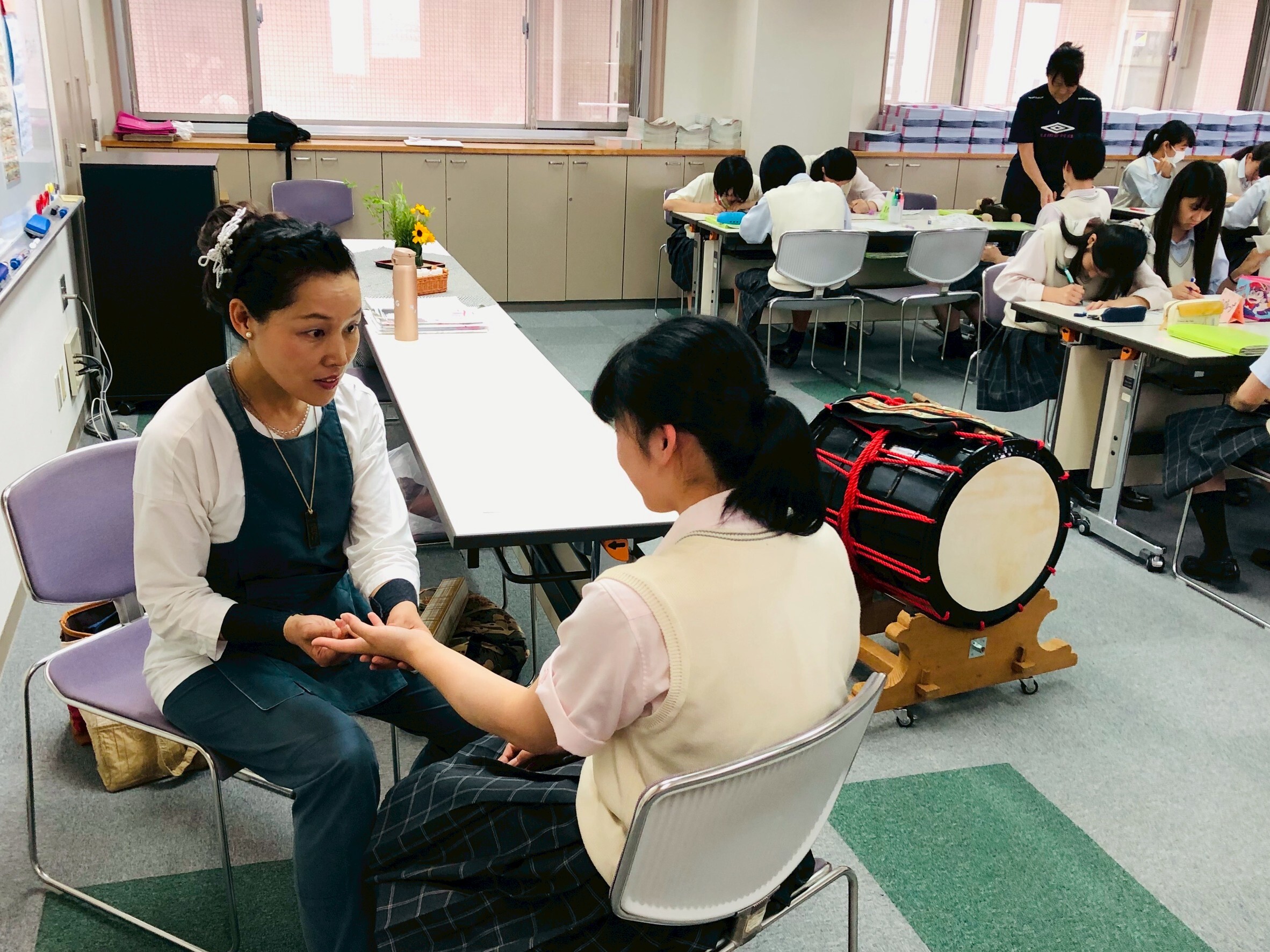 生徒との対話